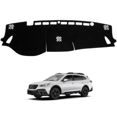 Imagem de Capa de painel compatível com Subaru Outback 2020 2021 2022 2023 2024 2025 interior do carro tapete de painel antiderrapante para-sol brilho raios UV acessórios ajuste personalizado
