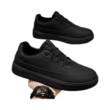 Imagem de Sapatos Casuais Masculinos Em Couro Legítimo Com Solado Leve E Macio, 