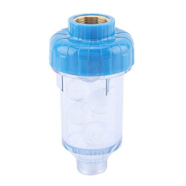 Imagem de ZJchao Purificador de água Torneira Filtro Retrolavagem Abs Cobre Silicone Cristal pré Filtro 3/4 Polegada para Máquina de Lavar Roupa Doméstica Lavanderia Crianças Idosas Mulheres