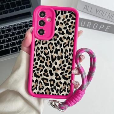 Imagem de Capa com cordão para Samsung A54 34 24 14 55 35 25 73 53 33 23 71 51 31 21 72 52 32 22 13 12, capa macia para celular, J24, rosa, SS, para A21S