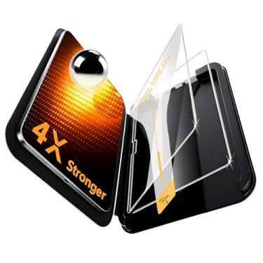 Imagem de Tarrahow Pacote com 2 protetores de tela para iPad A16/11th/10th (2025/2022) (27.9 cm/10.9) | Vidro temperado 9H, ultra sensível, antiarranhões, ID facial compatível e Apple Pencil, compatível com