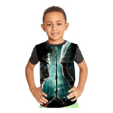 Imagem de Camiseta Infantil Voldemort Harry Potter Full Print Ref:214 - smoke, P