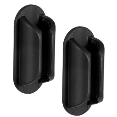 Imagem de YBEATY 2 peças de protetor labial para carro, acessórios divertidos estéticos para carro, montagem vertical, decoração de interiores automotivos, essenciais de silicone, batons, estojo organizador