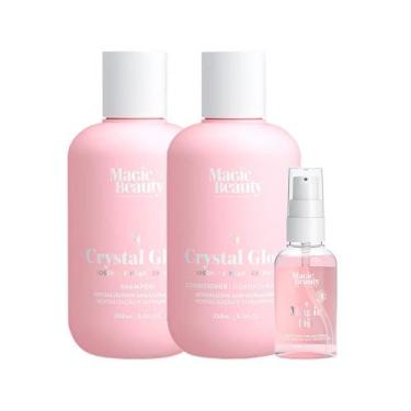 Imagem de Kit Magic Beauty Crystal Glow - Shampoo 250ml e Condicionador 250ml e 