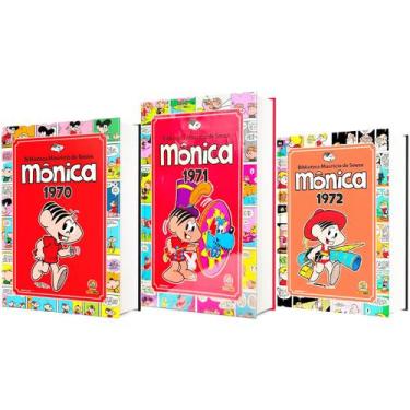 Imagem de Hq Edição Especial Biblioteca Monica Omnibus 1970 1971 1972 - Panini