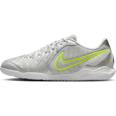 Imagem de Nike Tênis masculino com cadarço LEGEND 10 ACADEMY IC, MTLCSILVERWHITE-VOLT, 38