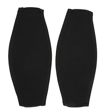 Imagem de Aoresac Alça de Máscara de Mergulho de Neoprene, Textura Macia Antidesgaste para Cuidados Com Os Cabelos, Mergulho/Natação Preto, Compatível Com Vários óculos, Fácil de Instalar,