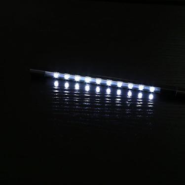 Imagem de Aoresac 10 Luzes LED Lâmpada de Luz de Leitura Mini USB Flexível, Luz de Metal Dobrável para Laptop para Mesa de Computador Com Pescoço de Ganso Flexível, Conveniente para Transportar (Preta)