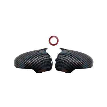 Imagem de Compatível com toyota mark x reiz 2010 2012 2013 2014 2015 2016 tampa do espelho retrovisor de fibra carbono(Carbon Fiber Pattern)