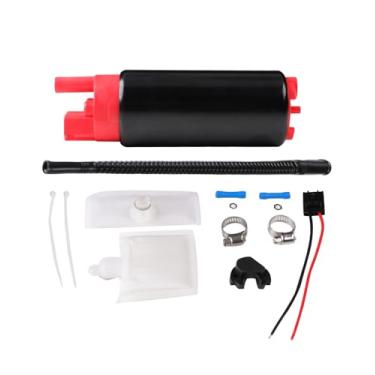 Imagem de Bomba de combustível universal 340LPH 13,5V 43-90PSI para motores a gasolina substitui GSS342