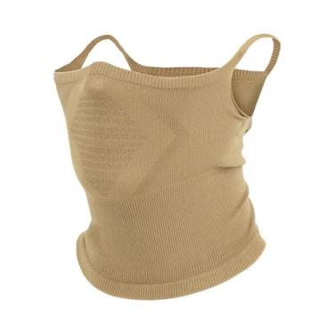 Imagem de Bandana Esportiva Respirável Com Proteção Solar, Reutilizável Para Cic