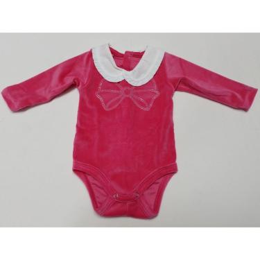 Imagem de Body Plush Laço Strass Bebê Menina Inverno LessaKids B9206-Feminino