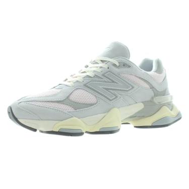 Imagem de New Balance 9060 Tênis masculino, Cinza/rosa-cinza, 37