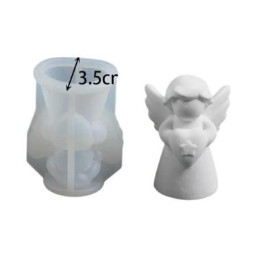 Imagem de Molde De Silicone Asas De Anjo Para Velas Aromáticas DIY, Escultura De