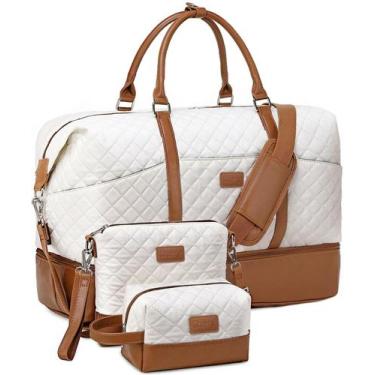 Imagem de Bolsa Weekender Stuery 40L para Mulheres - Com Necessaire