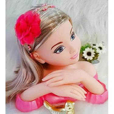 Imagem de Faixa de Cabelo Belli Flor Pink - Acessório Infantil - no-brand