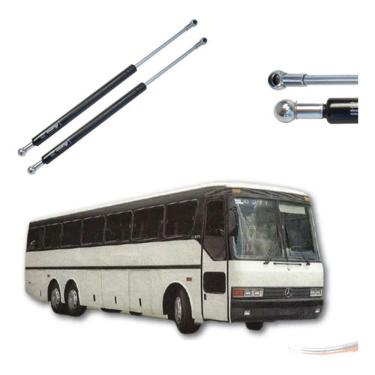Imagem de Par Amortecedores Tampa Motor/bagageiro Mercedes ônibus O371 [f103]