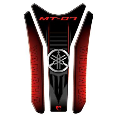 Imagem de Protetor Tanque Moto Yamaha Mt07 Vermelho Cor Vermelho