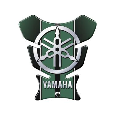 Imagem de Adesivo Protetor De Tanque Moto Yamaha Diapasão Verde Verde
