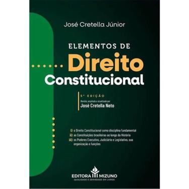Imagem de Elementos De Direito Constitucional - 2026