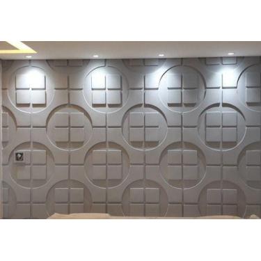 Imagem de Placa Decorativa 3d Plastico Para Parede Argo Não É Pvc - CASA3D DECOR