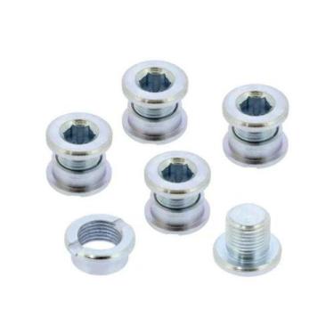 Imagem de Jogo Parafusos Porcas P/ Coroa Única Single Pedivela Sunrace - Gantech