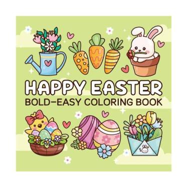Imagem de Livro de colorir Feliz Páscoa para crianças  Livro de atividades diver