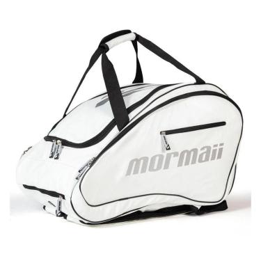 Imagem de Raqueteira de Beach Tennis Mormaii Pro II PU Branca-Unissex