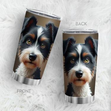 Imagem de Caneca de viagem Oasisdream Tumbler 600ml de aço inoxidável com tampa