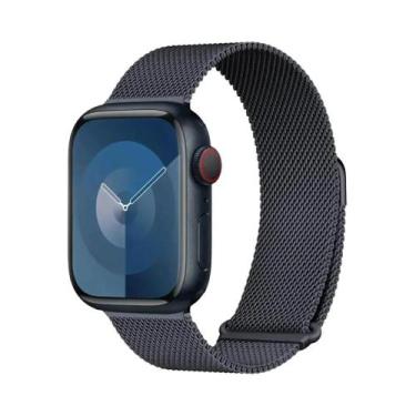 Imagem de Pulseira Milanese De 40mm 41mm 44mm 45mm 46mm Para Apple Watch Série 1