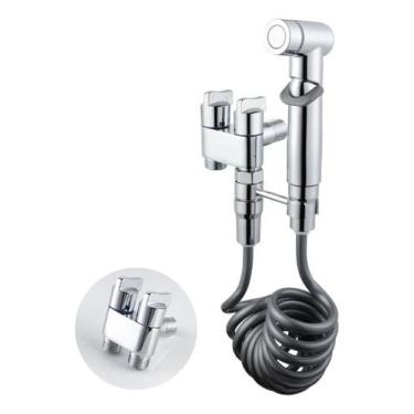 Imagem de Kit Ducha Higiênica Banheiro ou Lavabo Com Registro Duplo Premium - Go