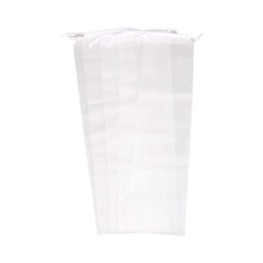 Imagem de Saco Plástico Fosco Impermeável E À Prova De Poeira Com Cordão, 5 Peça