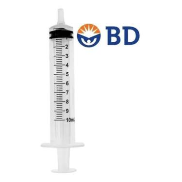 Imagem de Seringa 10 Ml Luer Slip Bd - Kit Com 100 Unidades