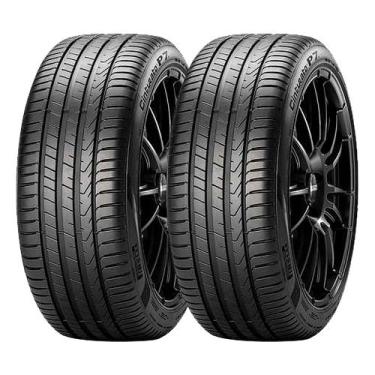 Imagem de Jogo 2 Pneus Pirelli Aro 17 Cinturato P7 New (KS) 225-45R17 91W