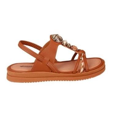 Imagem de Sandália Plataforma 2,5cm Pedraria Feminino Mississipi J0221-Feminino