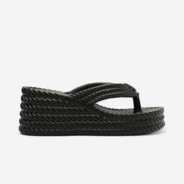 Imagem de Tamanco Brizza Flatform Marrocos Sun Preto-Feminino