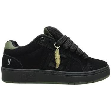 Imagem de Tênis Qix Combat Massaki Retro Camurça Robusto Preto-Masculino
