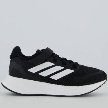 Imagem de Tênis Adidas Runfalcon 5 Juvenil Preto e Branco, 27