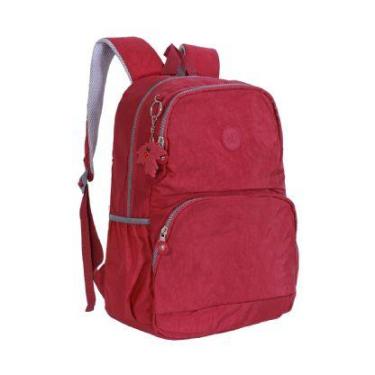 Imagem de Mochila costas escolar grande juvenil adulto Crinkle 09CM - Skeet, Pin