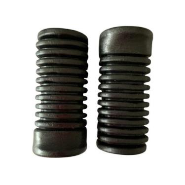Imagem de Par Borracha Do Pedal Apoio Estribo CgTitan125 150 Ks Todas - CATIIMOT