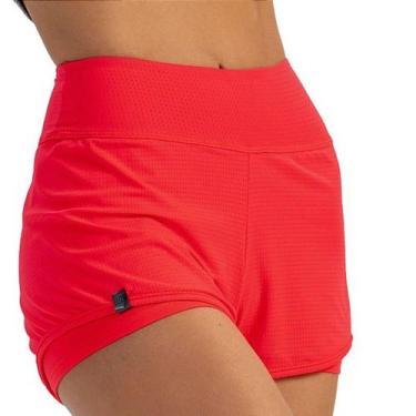 Imagem de Short Fitness Sobreposto Microlight - DUSELL, Laranja, P