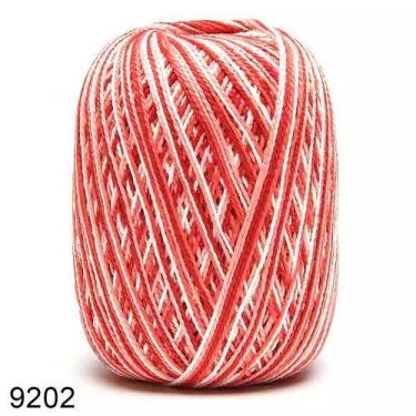 Imagem de LINHA ANNE 500 MESCLADA COR 9202 GOIABA MESCLA VERMELHO - Fio de Algod