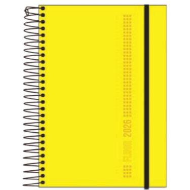 Imagem de Agenda Anual permanente Fluor Mix 13 x 18,8 cm 176 Folhas - Foroni 790