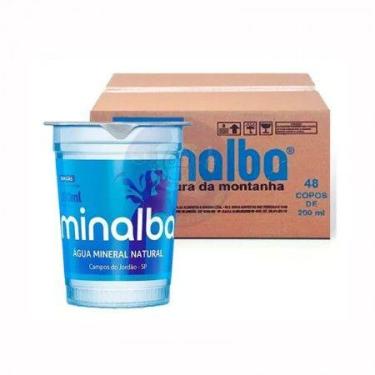 Imagem de Água mineral sem gás copo 200ml com 48 unidades - Minalba
