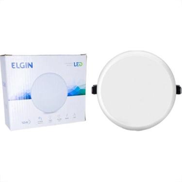 Imagem de Plafon Led Embutir Elgin Infinity Redondo 10W. 1000Lm. 6500K. Bivolt B
