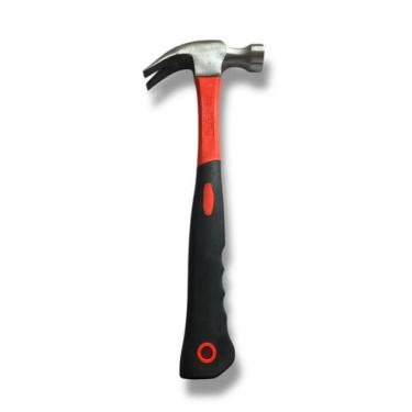Imagem de Martelo Profissional Cabo de Fibra 33cm Emborrachado Cabeça 34mm - Hai