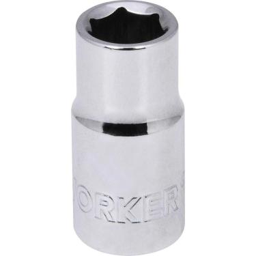 Imagem de Soquete Worker Encaixe 1-4 6mm com Acabamento Cromado em Aço Especial Bivolt
