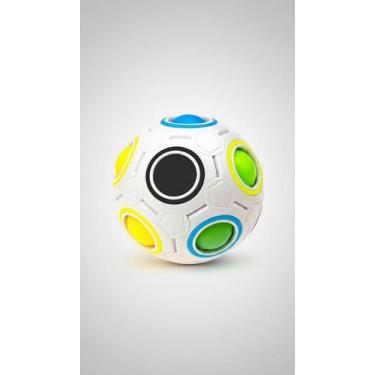 Imagem de Cubo Mágico Bola Puzzle Arco-Íris Anti Estresse - Congratulations Stor