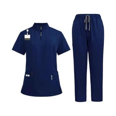 Imagem de Conjunto De Uniformes Cirúrgicos Unissex Para Enfermeiros, Salões De B