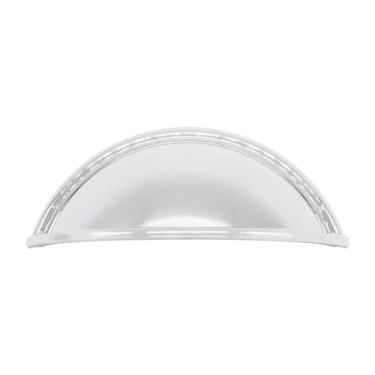 Imagem de Puxador Concha Gaveta Armário Colonial Antigo Rose Brilhante (Cromado)